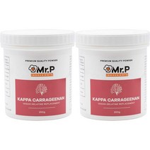 ‎‎MrPIngredients 미스터피인그리디언트 카파 카라기난 파우더 250g 2팩, 1개