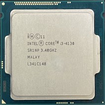 오리지널 I3 4130 4150 4160 4170T 듀얼 코어 G3420 1150 핀 분산기 데스크탑 CPU 프로세서, i3-4130t