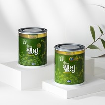 KCC 숲으로홈앤웰빙 0.9L/젯소없이 가능한 DIY 무독성친환경 실크벽지 프리미엄페인트, 색상선택, 그레이1