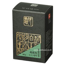 조태연가 녹차 - 세작 40g(소) / 조태연가죽로차 유기농녹차