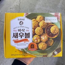 노브랜드 바삭 통살 새우볼 400g 에어프라이어 아이스박스포장, 1개