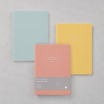 테이블토크 2023 날짜형 Handy 위클리 플래너, Butter yellow