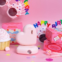 생일파티용품 하트빔 생일빔 홈파티 프로젝터 미니빔 01) 하트빔 공기계(단품), 향