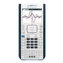 Texas Instruments 컬러 그래프계산기 TINspire CX II 화이트 소프트웨어 포함 PC Mac, White_Single Pack | Calculator