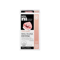 일동제약 키즈 아연 비타민 보충제 초유분말 면역기능 면역력 아연 보충제 어린이 성장기 청소년 씹어먹는 보충제 추천 딸기맛, 1병, 30정