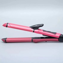 전기롤 스틱 미니 스트레이트 롤 겸용 고데기 롤 스틱 라지 롤 인서트 에어 앞머리 배꽃 롤 손상 없음, 보여진 바와 같이, 하이엔드업그레이드롤스트레이트올인원레드V형