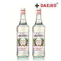 모닌 퓨어 케인슈거 시럽1L X 2병 설탕시럽, 상세페이지 참조, 상세페이지 참조, 상세페이지 참조
