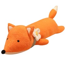 귀여운 동물 바디필로우 롱쿠션, 여우