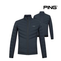 [핑골프(P)] 핑 남성 하이브리드 구스 다운 점퍼 P111B3JP221_GY