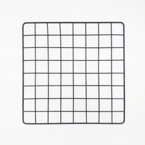 아트니즘 네온사인 제작 만들기 diy 인테리어 조명 무드등 셀프네온 모음, 09.부착판_네트망검정 35x35cm