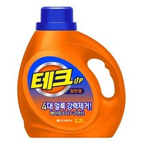 테크 베이킹소다 구연산 액상 세탁 세제 본품, 2.3L, 1개