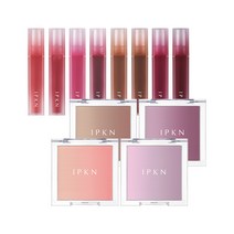 입큰x먼지나방 2+1 퍼스널 무드 틴트 8종 2개(교차선택)+블러셔 4종 1개, 4호(허쉬드 로즈), 4호(허쉬드 로즈), 4호(베일드 퍼플)