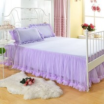 침대 스커트 매트리스 커버 컬러 레이스 bed skirt 배드 스커트