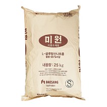 대상 미원 에스 조미료, 25kg, 1개