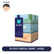 모나리자 보타닉포레 미용티슈, 300매, 24개