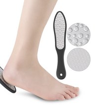 때밀이스펀지 집에서 얼굴 때 밀기 스테인레스 스틸 양면 rasp 뒤꿈치 파일 단단한 살, 없음