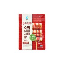 청정원 소시지랑 떡이랑 440g (4개입 소스 4개 별첨), 2개