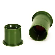 휴대용 잉어 낚시 미끼 볼 셰이퍼 ground bait ball maker 낚시 태클 피더 미끼 만들기 액세서리, 01 green