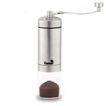 코맥 스텐 삼각 세라믹날 커피밀, 혼합색상, 2개