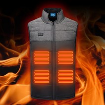 원데이원픽 발열 조끼 열선 겨울조끼 USB 골프 발열조끼 패딩 자켓 (보조배터리 증정)