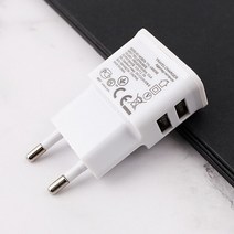고속 충전기 무선 5V 2A usb 충전기 2 포트 휴대 전화 EU 플러그 전원 어댑터 벽 아이폰 8 플러스 redmi 참, 02 High quality-white