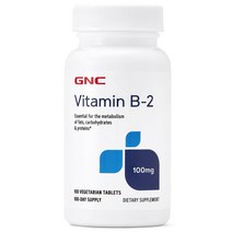 GNC 비타민 B2 100 (100타블렛), 단품