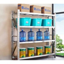 베란다 스텐 선반 다용도실 조립식 앵글 스텐 모듈 랙, 상세 페이지 참고, 201 스텐(1500x400x2000mm )