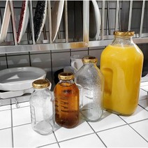 까일룸 델몬트병 레트로 미니 쥬스병, 245ml