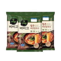 비비고 얼큰버섯칼국수 632g 3개