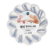 에바 짤주머니 모양깍지 화이트 12종 세트, 2세트