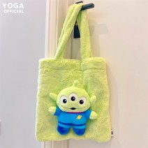 토이스토리 엘린 인형 캐릭터 숄더백 보들보들 털 가방 굿즈 학생 친구 생일 선물