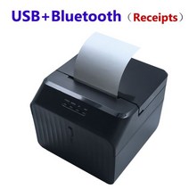 라벨프린터 스티커 인쇄 택배송장 출력기 안드로이드 ios용 Windows OS 데스크탑 저장소 열전사 프린터 인, 01 USB BT Receipts