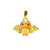 [KT알파쇼핑]24k 순금 제드 부엉이 팬던트 3.75g