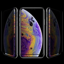 하이온 풀커버 강화유리 사생활보호필름 아이폰11 Pro SE2 Xs Xr 갤럭시S20 울트라 S10 5G 노트10 9 8 7, 1매