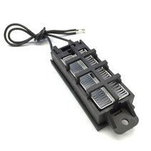 스탠드 골판지 스트립이있는 자동 온도 조절기 ptc 히터 작은 공간 난방 50w 12v acdc diy 난방 도구