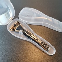 신사의 얼굴 화이트 휴대용 면도기 케이스 깔끔한 외모, 본상품선택, 본상품선택