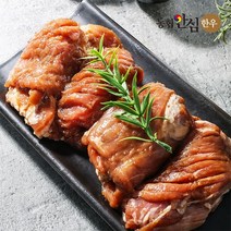 [농협안심한돈]두툼두툼 포(수제) 돼지갈비 선물세트 (600gx4팩) 2.4kg, 단품