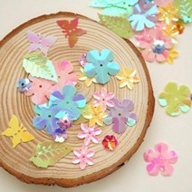 도토리디자인 봄꽃스타일스팡클세트300p 학습만들기재료