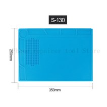 큰 크기 S-180 S-160 BGA 단열 실리콘 납땜 패드 전화 수리 유지 보수 플랫폼 마그네틱 섹션과 데스크 매트, 옵션.01 A-300