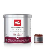 일리커피 인텐소 아이퍼에스프레소 커피 캡슐 140g 21캡슐 Illy Intenso iperEspresso Coffee Capsules, 1팩