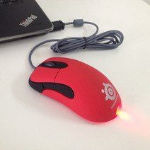 IO1.1 IE3.0 뉴익스 인옵 정품 크로스파이어 배그 서든 전용 마이크로소프트 게이밍 유선 마우스, 레드 매트 버전, 공식 표준