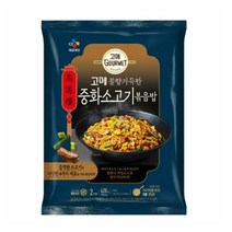 CJ더마켓 탕비실 업소용 식당용 PC방 탑티어 고메 중화소고기볶음밥 간편식 컵밥 국밥 냉동밥 솥밥 점심 도시락 420G, 16개