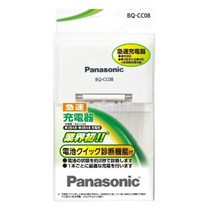 Panasonic AA·4형 니켈 수소 전지 전용 급속 충전기 BQ-CC08, 1개