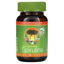 Nutrex Hawaii 순수 HAWAIIAN SPIRULINA® 100정, 1개, 1000mg