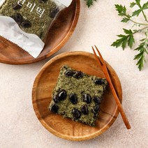 식사대용 현미떡 [ 검은콩 쑥설기 80g 5봉 ] 개별포장, 단품