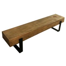 통나무벤치 고재 벤치 평벤치 우드 대기석 아파트, D.120X35X40 (길이  너비 및 높이) 나무 두