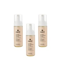 아브릴 페이셜 클렌징 폼 150ml Avril Mousse nettoyante visage, 3팩
