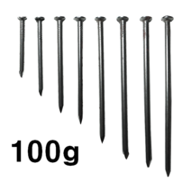 철 못 일반 나무못 목재 100G 소분포장, 7번(100mm)