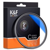 K&F Concept HMC CPL 필터 - 블루 코팅 - 72mm Blue Multi-Coated CPL Filter