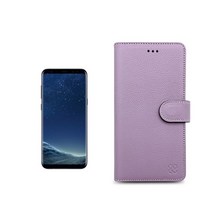 기타 바보사랑[아테나케이스]갤럭시S8플러스 조이 천연소가죽 지갑케이스 SM-G955[무료배송], 라벤더퍼플